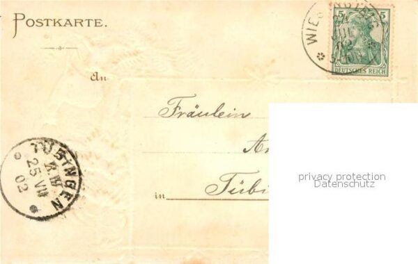 Wiesensteig Gesamtansicht Reh Litho – Bild 2