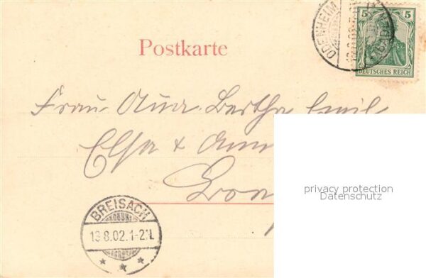 Odenheim Gasthaus zum Sternen Bierkeller Litho – Bild 2
