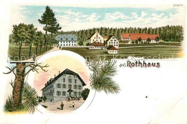 Rothaus Grafenhausen Litho