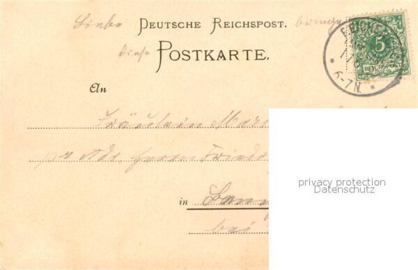 Schoenberg Seelbach Gasthaus zum Loewen Ruine Geroldseck Litho – Bild 2