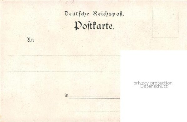 Sinzheim Strassenpartie Kirche Litho – Bild 2