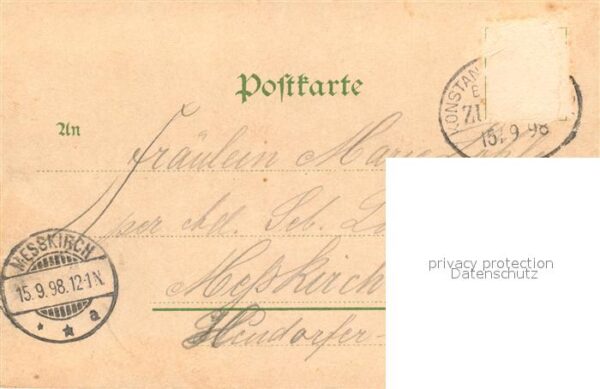 Steisslingen Schloss Rathaus Litho – Bild 2