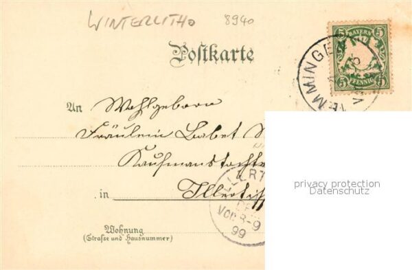 Memmingen Frauenkirche Winterlitho – Bild 2