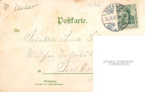 Seebach Ortenaukreis Gasthaus zum Loewen Edelfrauen-Grab Ruine Allerheiligen Lit – Bild 2