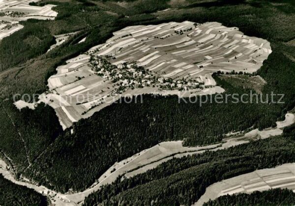 Hornberg Schwarzwald Erholungsort Fliegeraufnahme
