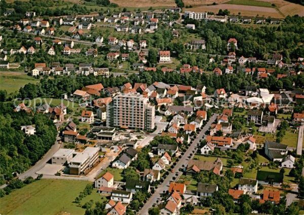 Bad Soden-Salmuenster Heilbad zwischen Spessart und Vogelsberg Fliegeraufnahme