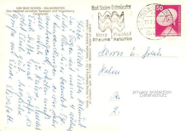 Bad Soden-Salmuenster Heilbad zwischen Spessart und Vogelsberg Fliegeraufnahme – Bild 2