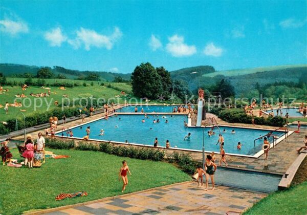 Manderscheid Eifel Schwimmbad Freibad