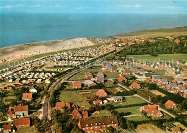 Neuharlingersiel Nordseekuestenbad Fliegeraufnahme