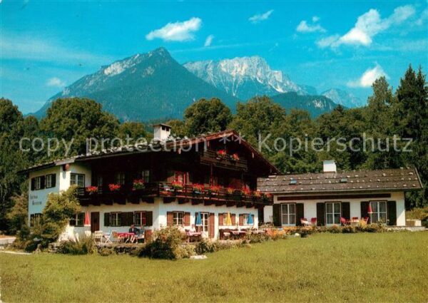 Schoenau Berchtesgaden Gaestehaus Sonnenwinkel Alpen