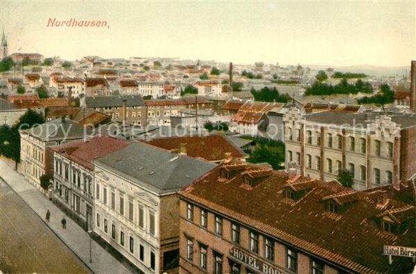 Nordhausen Thueringen Panorama