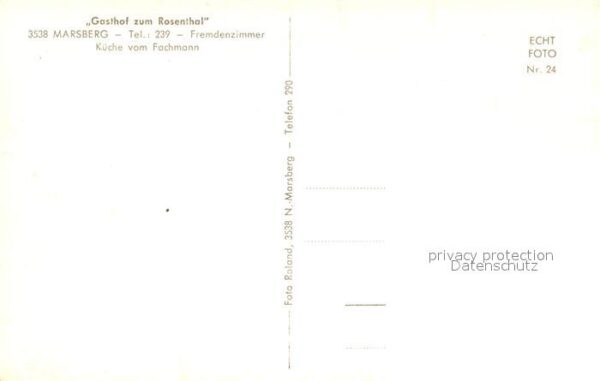 Marsberg Sauerland Gasthaus Rosenthal – Bild 2