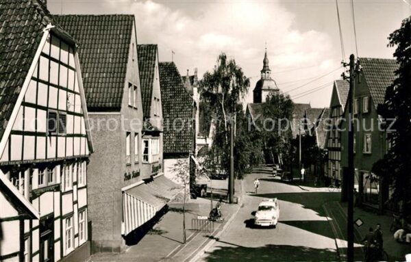 Wiedenbrueck Langestra?e Kirche Fachwerk