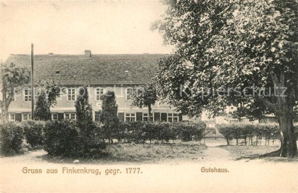 Finkenkrug Falkensee Gutshaus