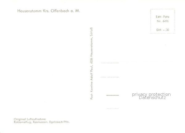 Heusenstamm Fliegeraufnahme – Bild 2