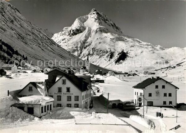 Galtuer Tirol Ballinspitze Hotel Alpenrose Winter