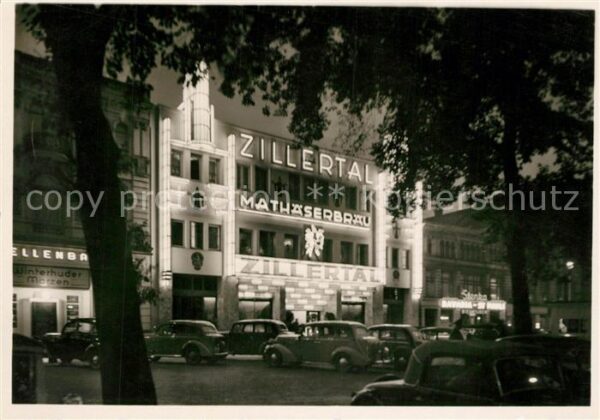 Hamburg Sankt Pauli bei Nacht Zillertal