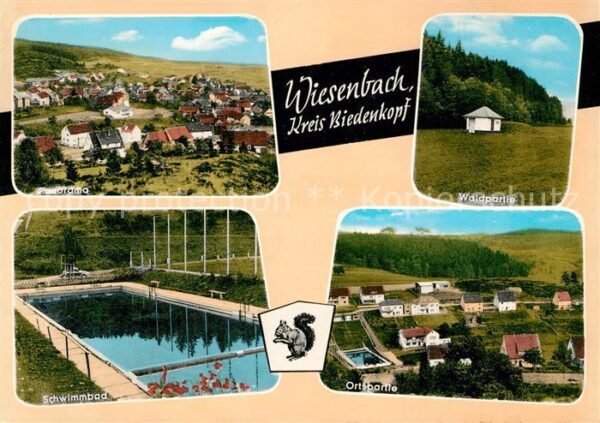 Wiesenbach Biedenkopf Schwimmbad Ortsmitte