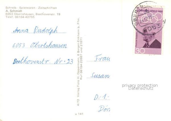Obertshausen Kirche Ortsansichten – Bild 2