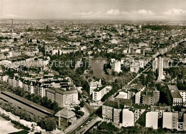Charlottenburg Panorama vom Funkturm Lietzensee
