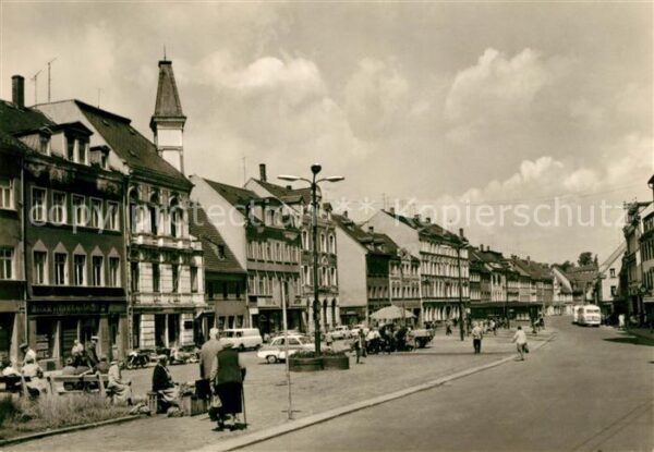 Werdau Sachsen Marktplatz