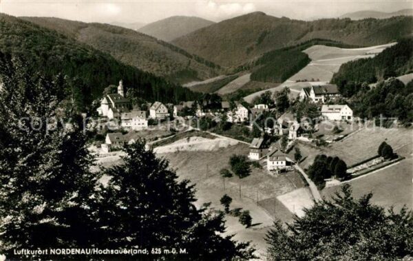 Nordenau Fliegeraufnahme Panorama
