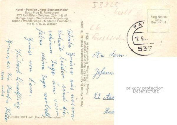 Urft Fliegeraufnahme – Bild 2