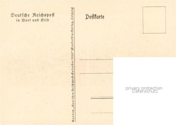 Muenchen Deutsche Reichspost Wort und Bild Schalterhalle – Bild 2