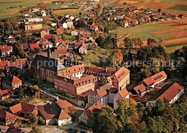Himmelkron Fliegeraufnahme Kirche Behindertenheime Schloss Haus Gottestreue