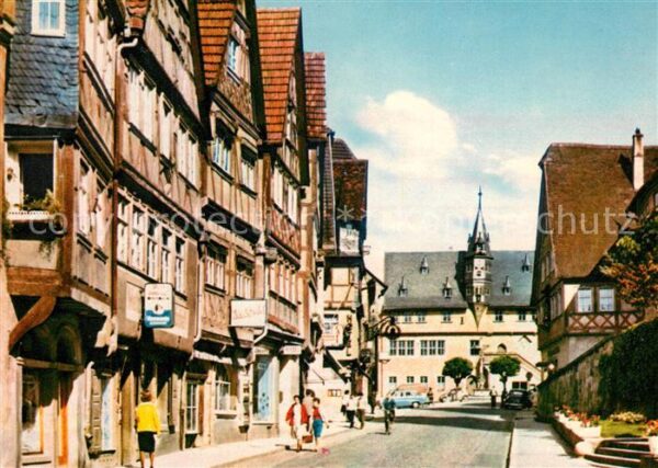 Ochsenfurt Alte Fachwerkhaeuser