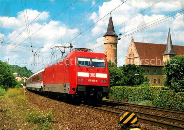 Ochsenfurt Elektro Schnellzug Lokomotive