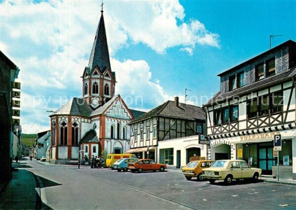 Heimersheim Ahr Marktplatz Kirche