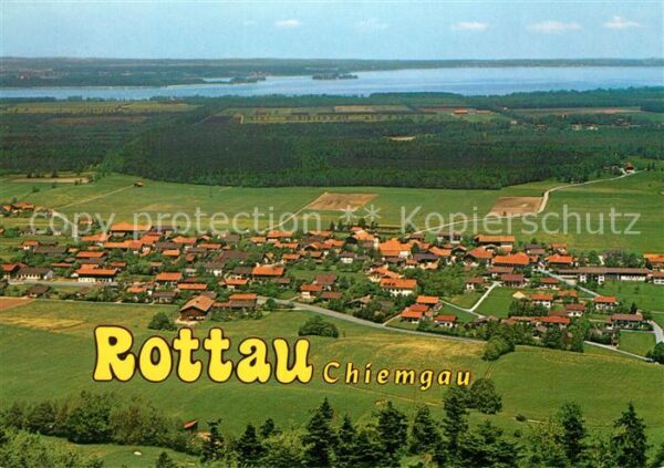 Rottau Chiemgau Fliegeraufnahme
