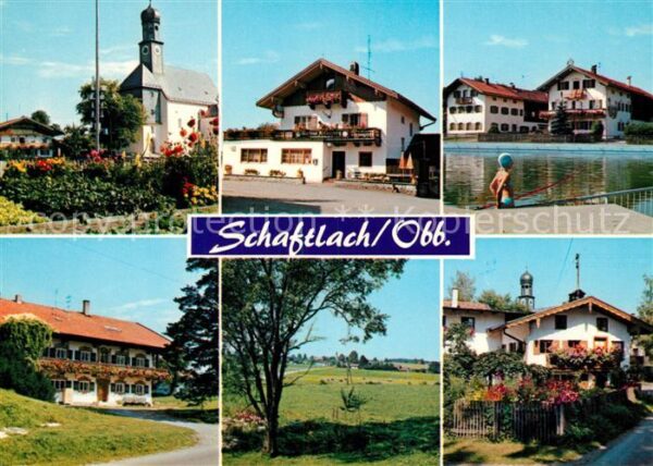 Schaftlach Gasthaus Kramerberg Kirche Maibaum