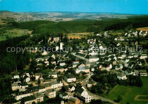 Schauenstein Fliegeraufnahme Kirche