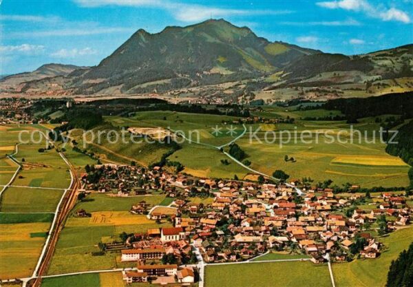 Altstaedten Allgaeu Gruenten Fliegeraufnahme