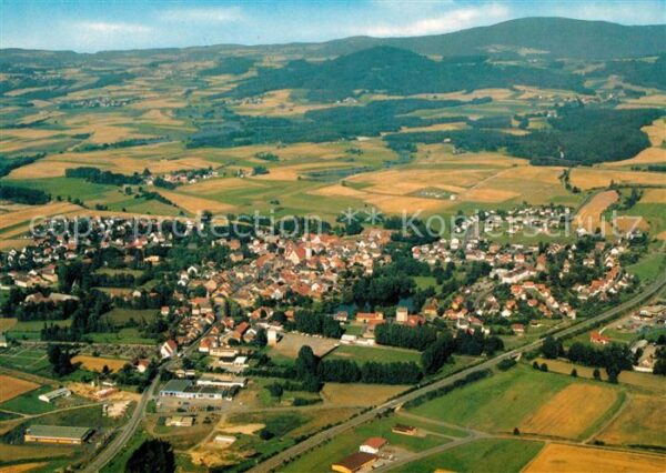 Kemnath Stadt Fliegeraufnahme