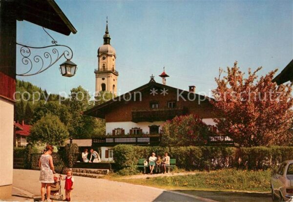 Kiefersfelden Pfarrkirche Drei Brunnen Weg