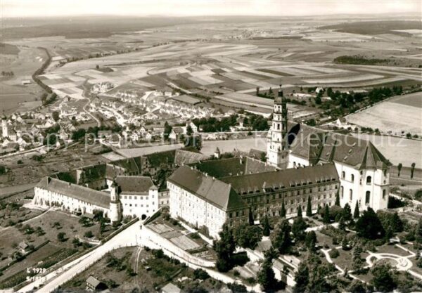 Neresheim Fliegeraufnahme Kloster