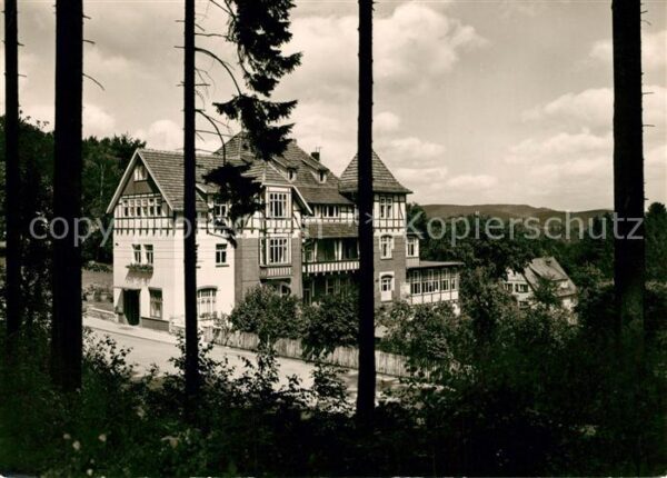 Bad Sachsa Harz Kronbergs Sanatorium Eulingswiese