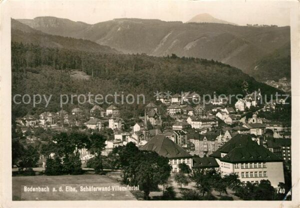 Bodenbach Ketzerbachtal Schaeferwand Villenviertel