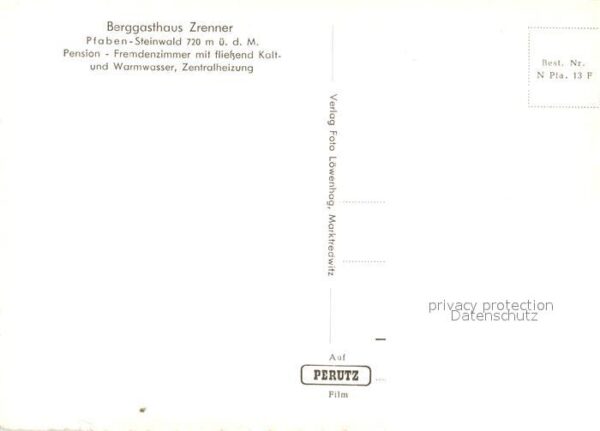 Pfaben Berggasthaus Zrenner – Bild 2