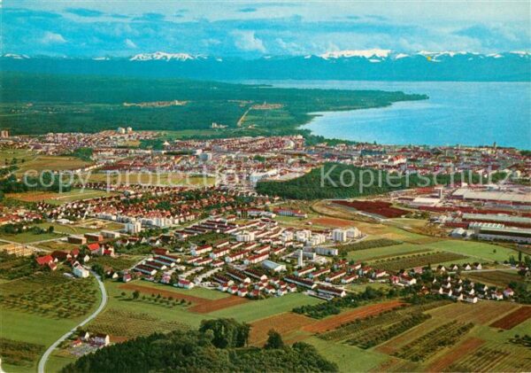 Friedrichshafen Bodensee Fliegeraufnahme