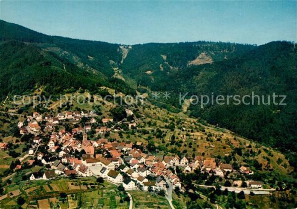Bermersbach Gengenbach Fliegeraufnahme