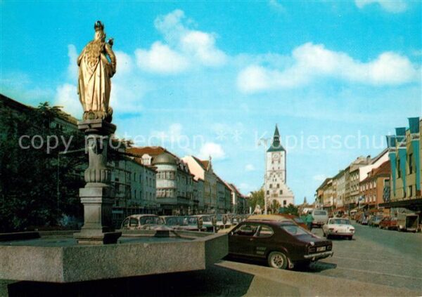 Deggendorf Donau Luitpoldplatz Denkmal