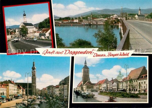 Deggendorf Donau Stadtansichten