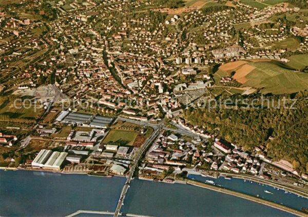 Deggendorf Donau Fliegeraufnahme