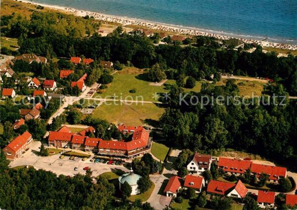 Hohwacht Ostseebad Fliegeraufnahme Strand