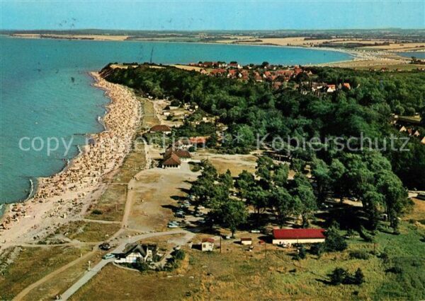 Hohwacht Ostseebad Fliegeraufnahme Strand