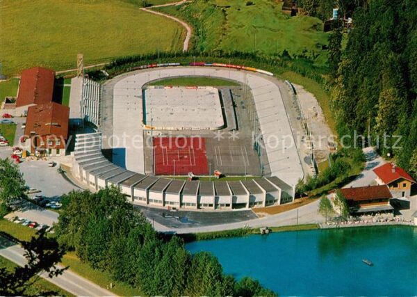 Inzell Fliegeraufnahme Sportstadion